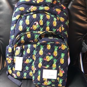 Toucan Vera Bradley Essential BackPack+Lunchbag